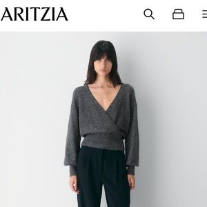 NWT! Aritzia Wilfred SoftSpoke™ Dear Sweater